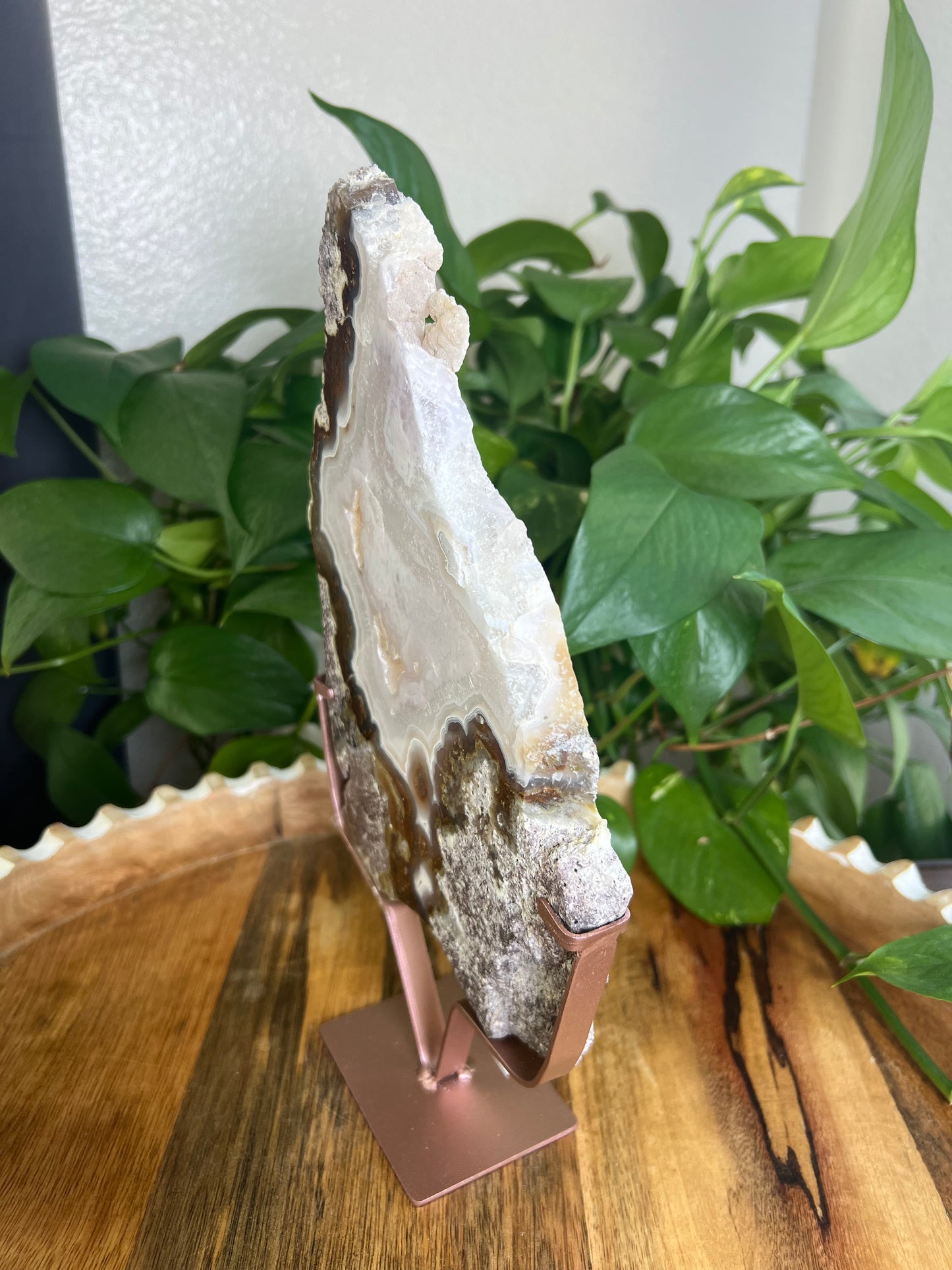 Scenic Moss Agate Slab