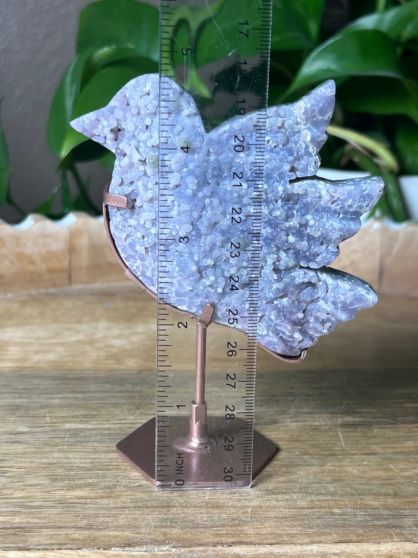 Grape Agate Bird