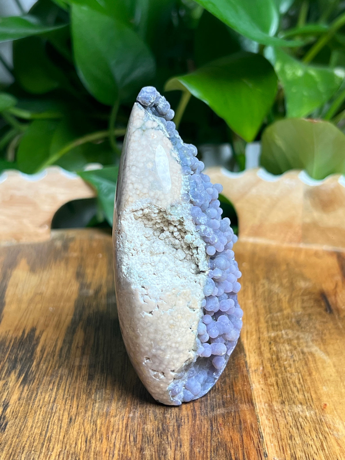 Grape Agate Flame: Qi
