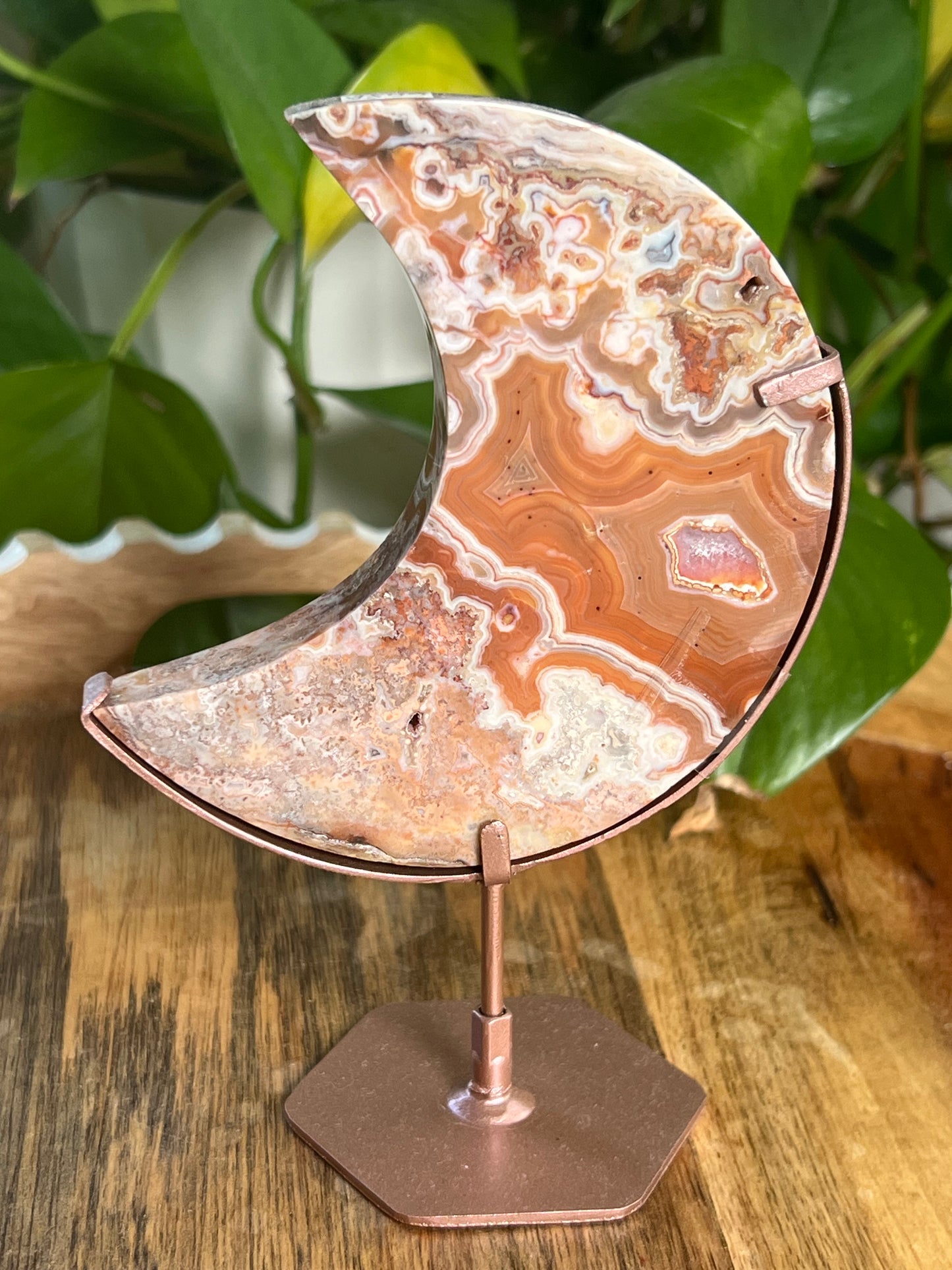Crazy Lace Agate Moon PA