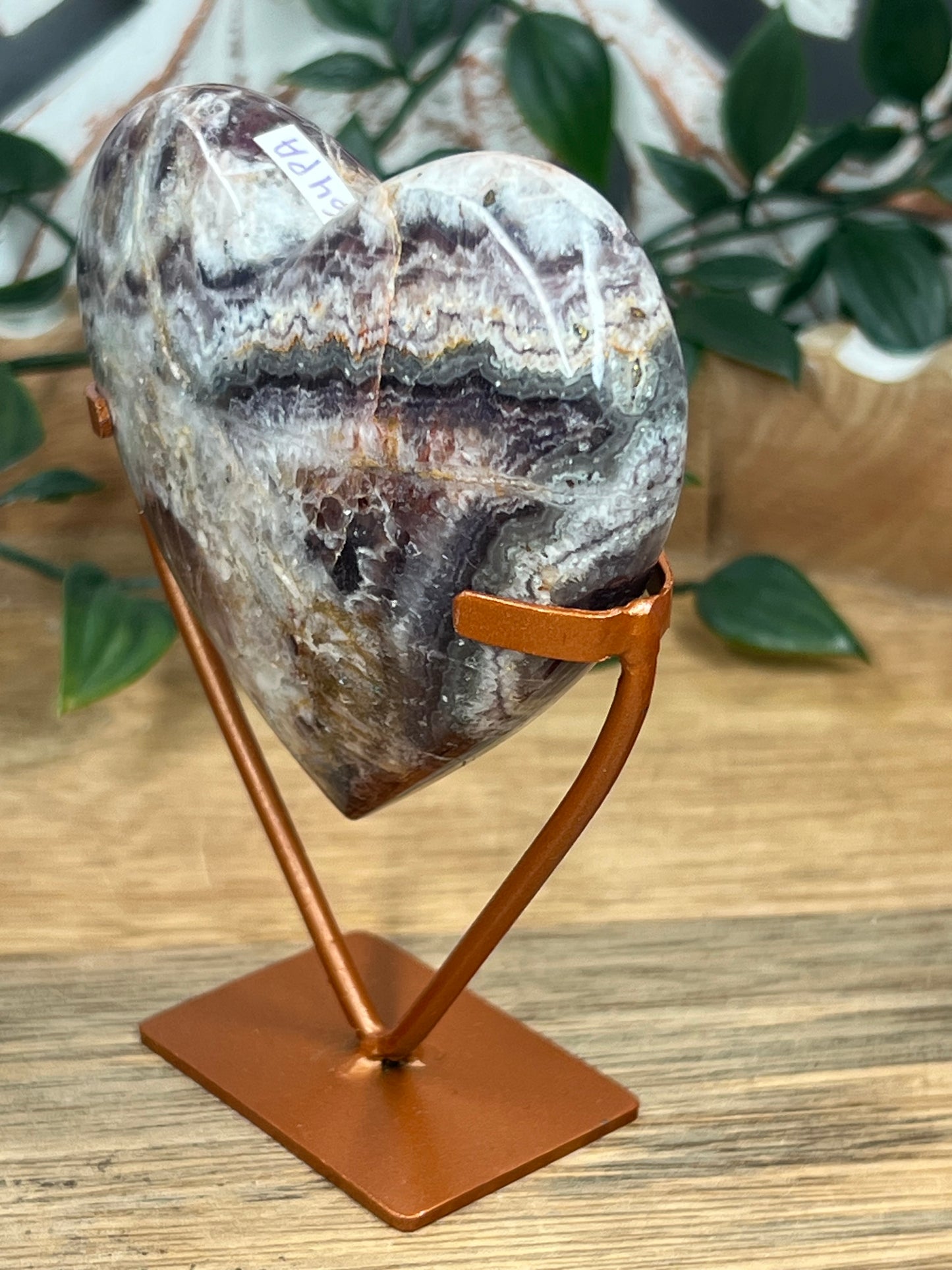 Indonesian Amethyst Heart