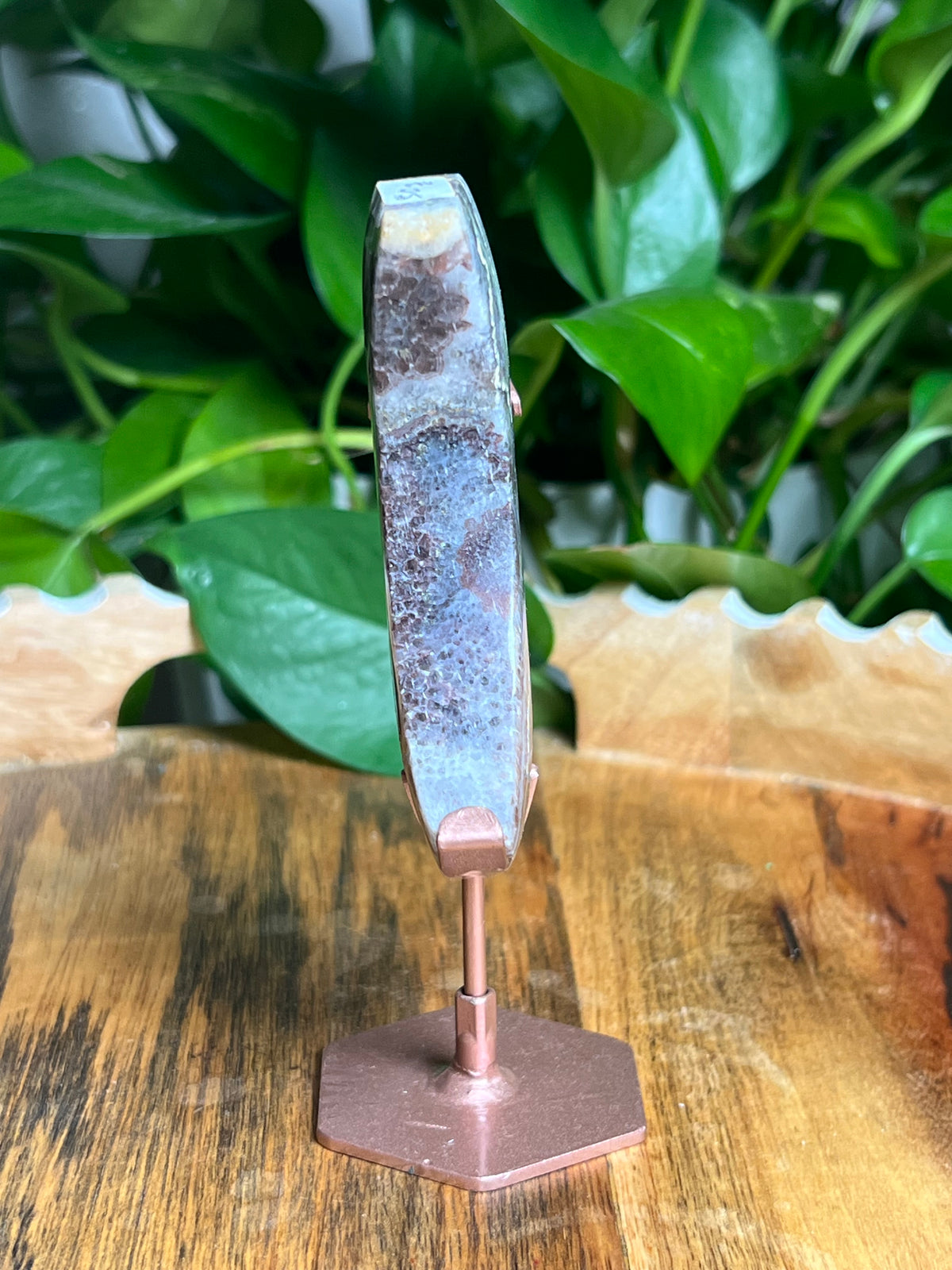 Amethyst Agate Moon: Z
