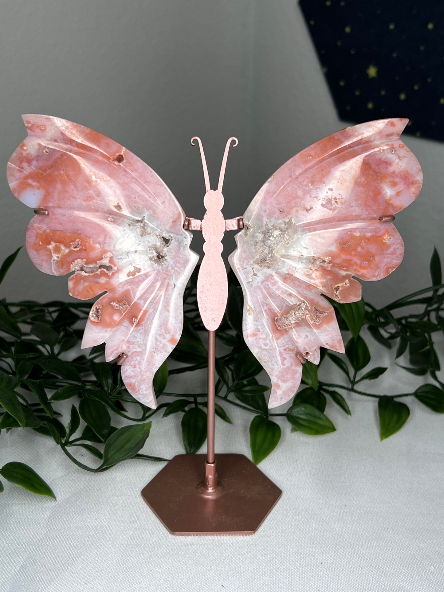 Pink Carnelian Wings