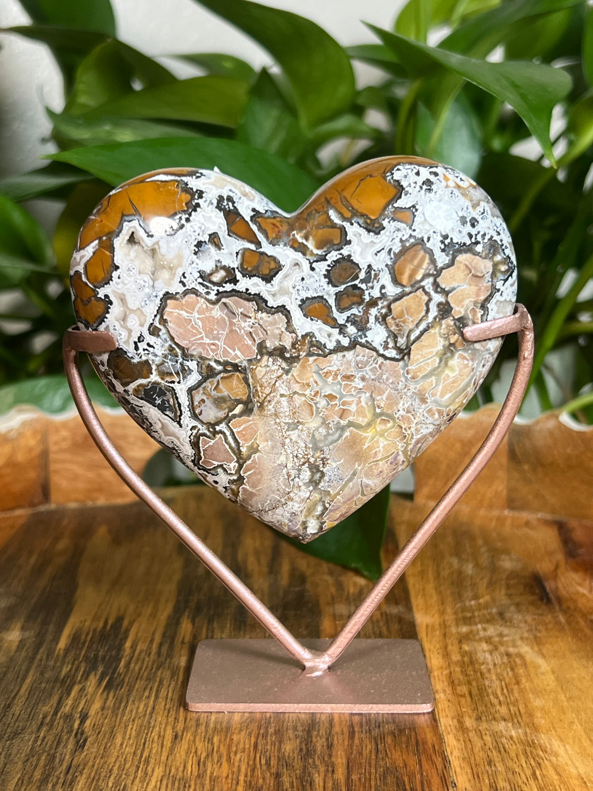 Brecciated Jasper Heart: PA