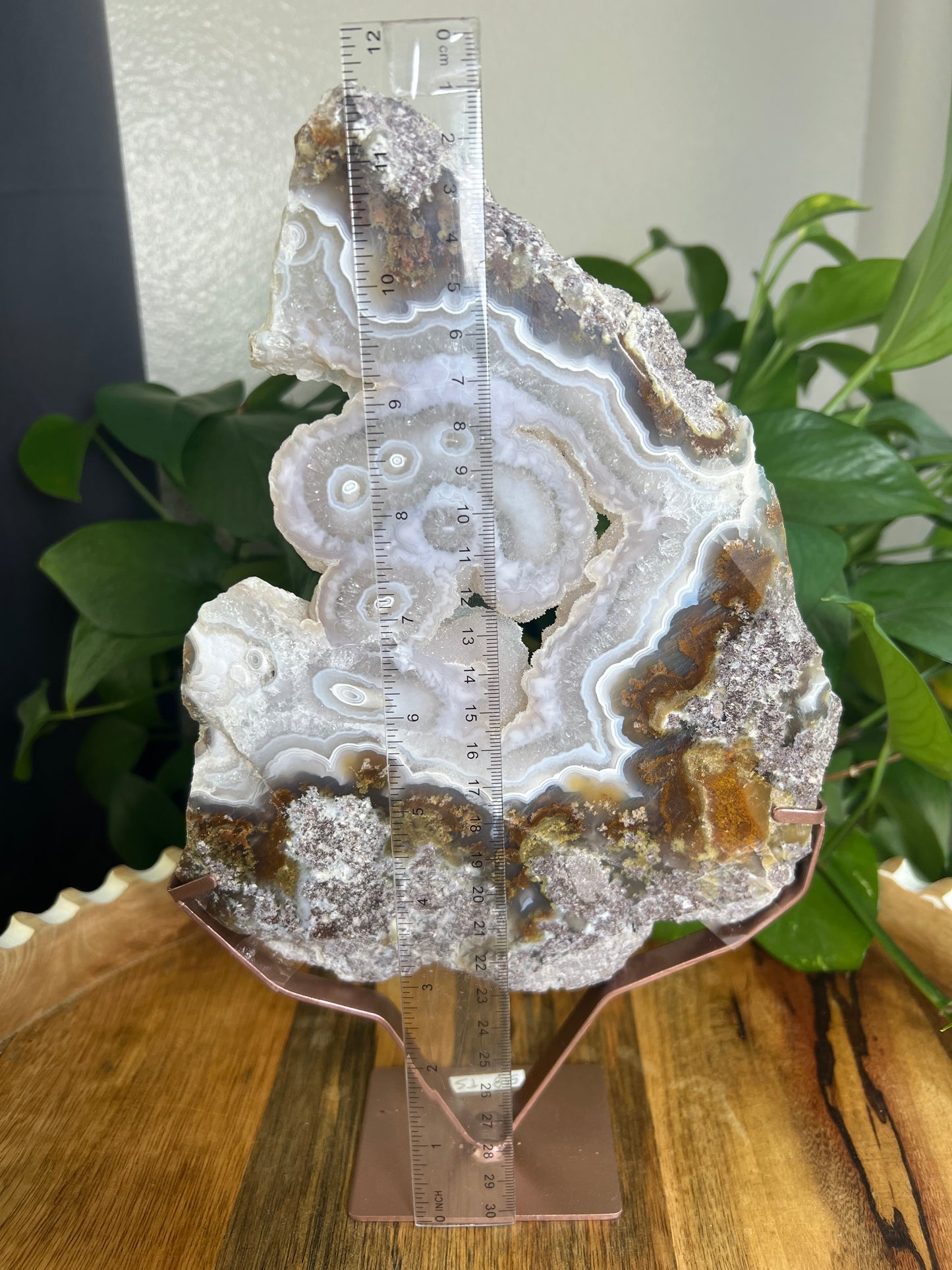 Scenic Moss Agate Slab