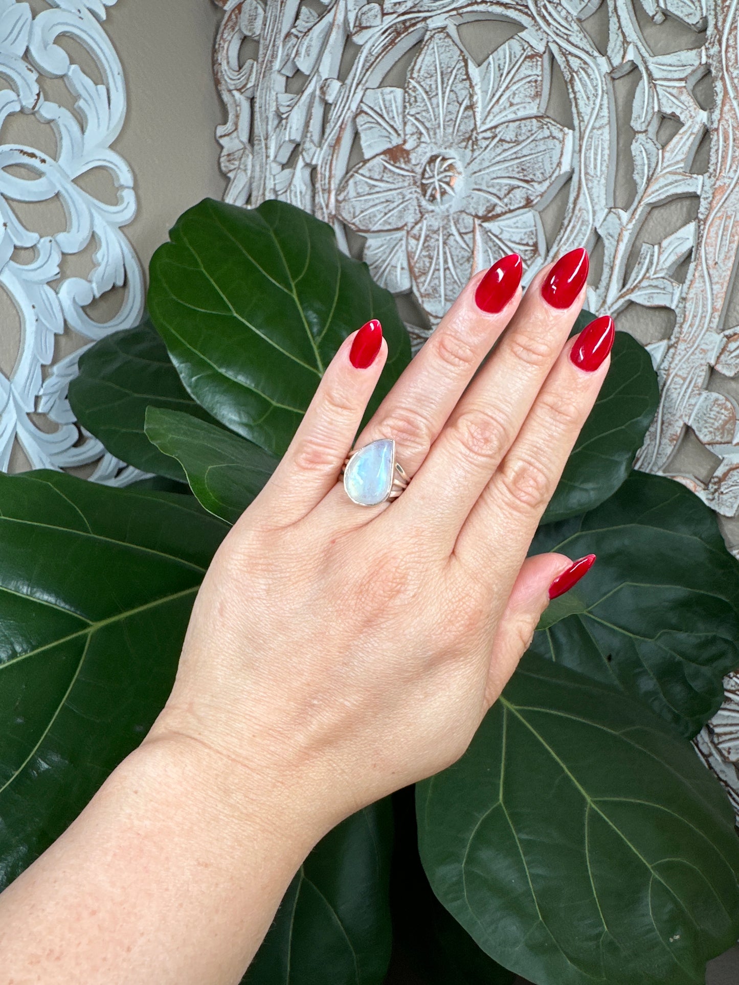 Premium Moonstone Designer Ring