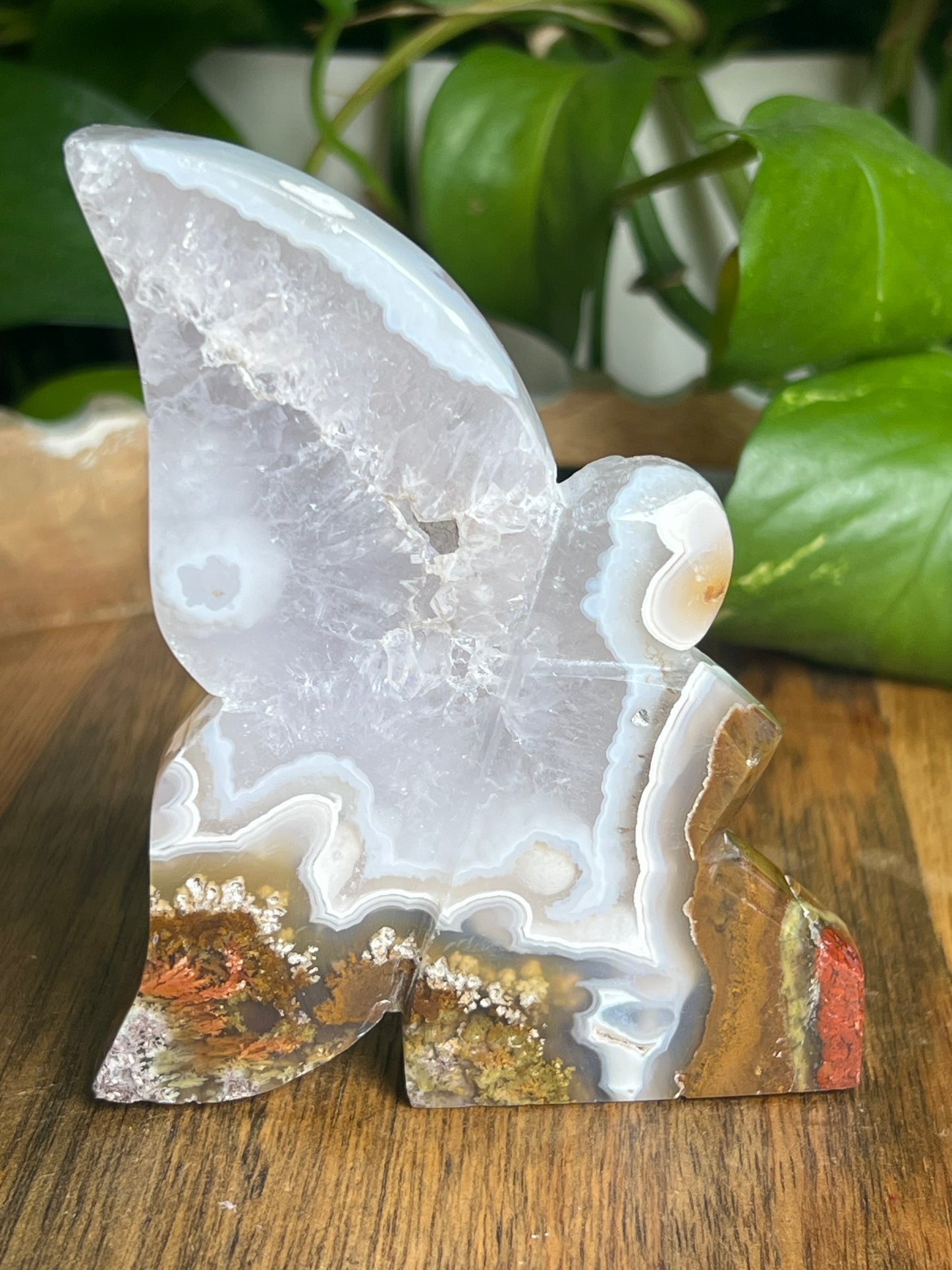 Scenic Moss Agate Fairy