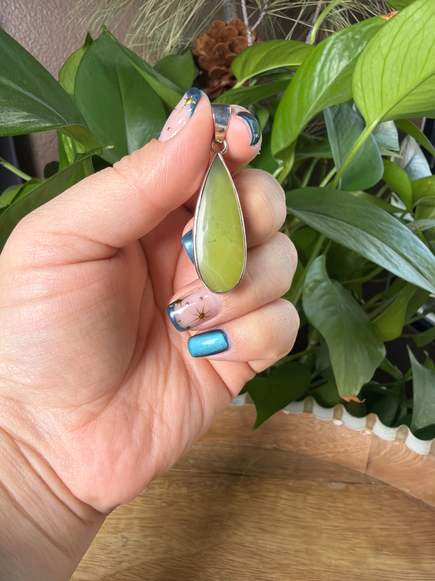 Idocrase Water Drop Pendant