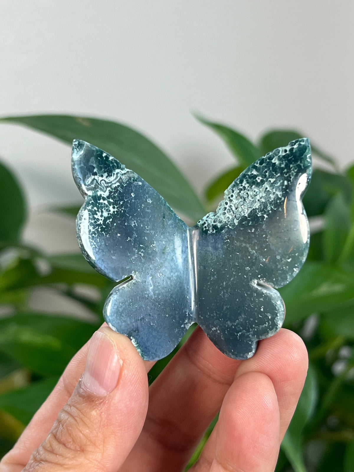 Grape Agate 3D Butterflies