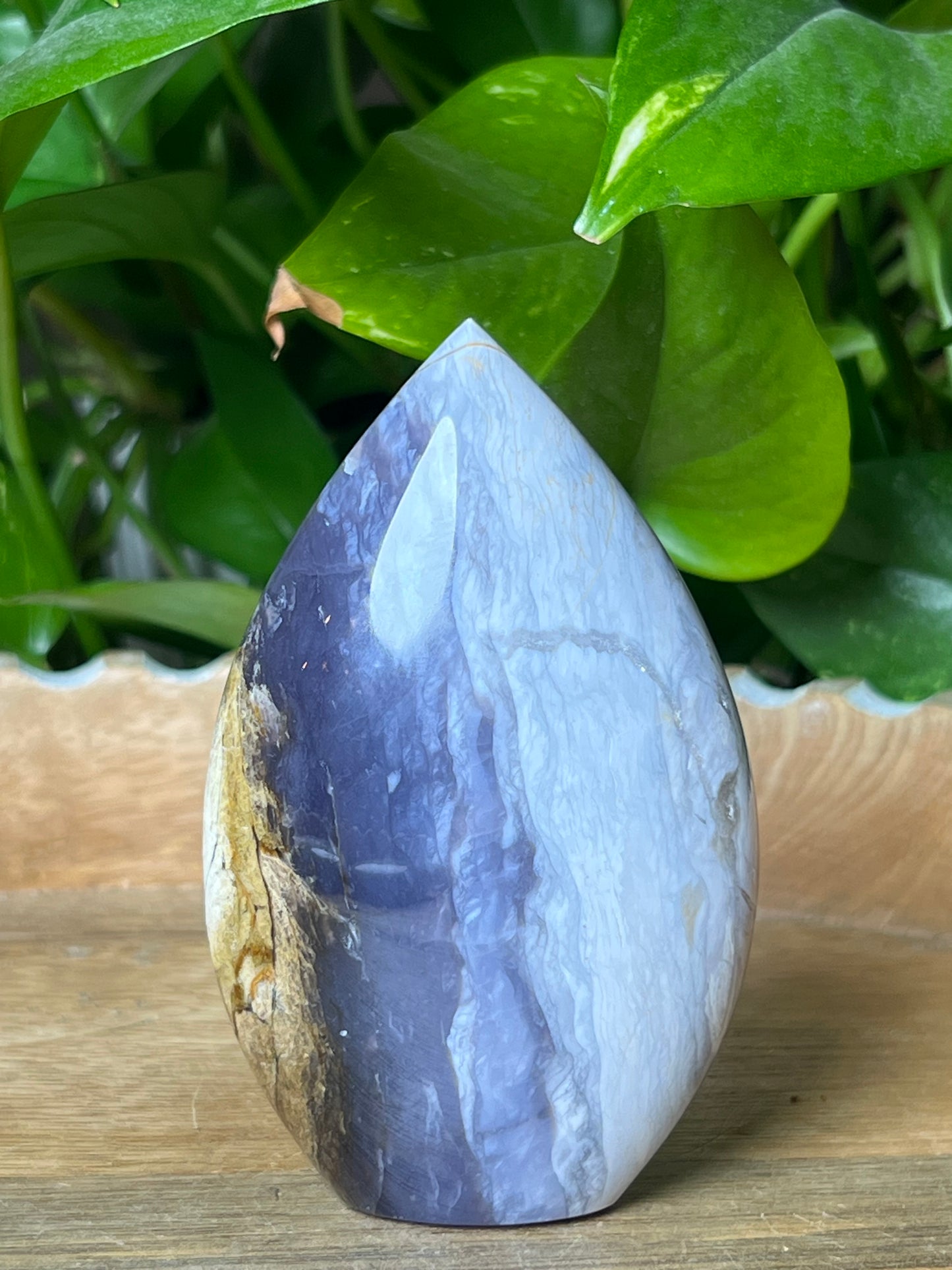 Purple Chalcedony Flame