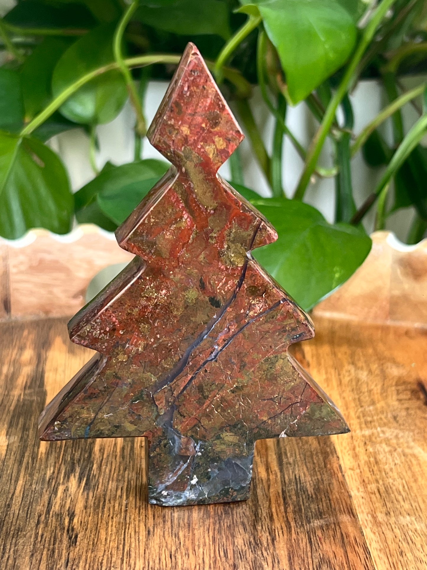 Blue Green Jasper Tree: B