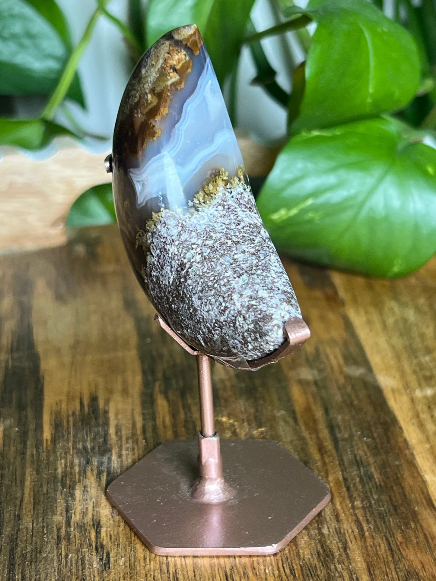 Scenic Moss Agate Moon