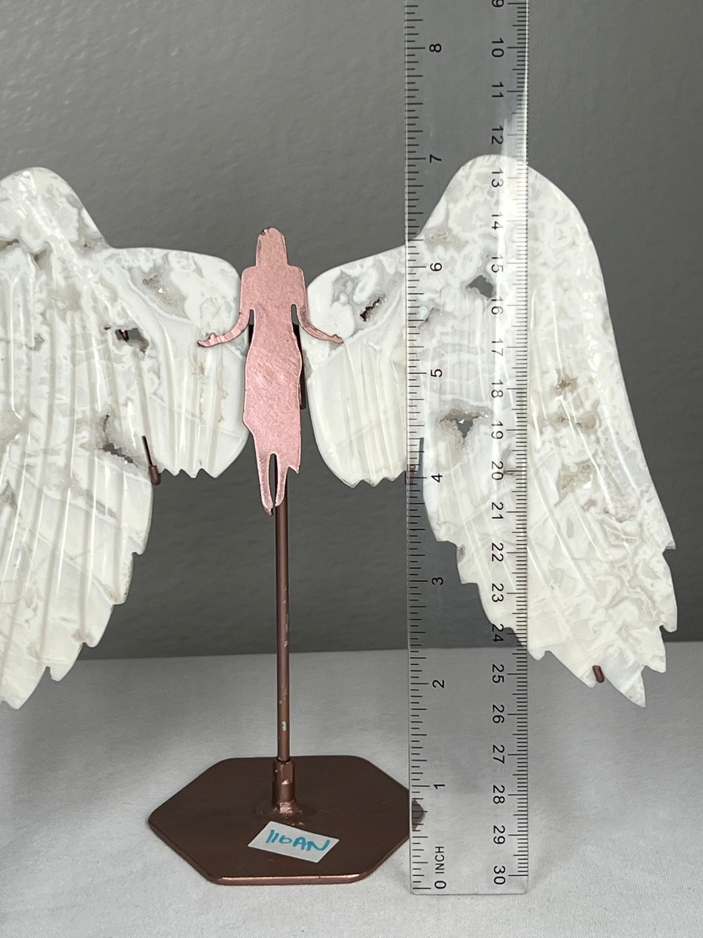 White Plume Agate Wings