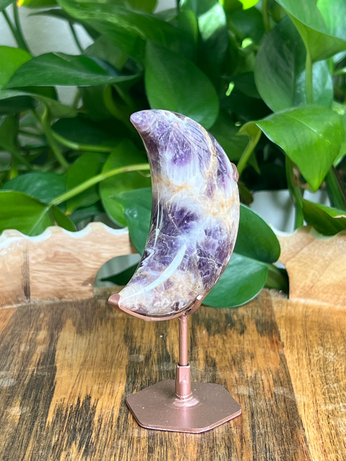 Indonesian Amethyst Puffy Moon: XB
