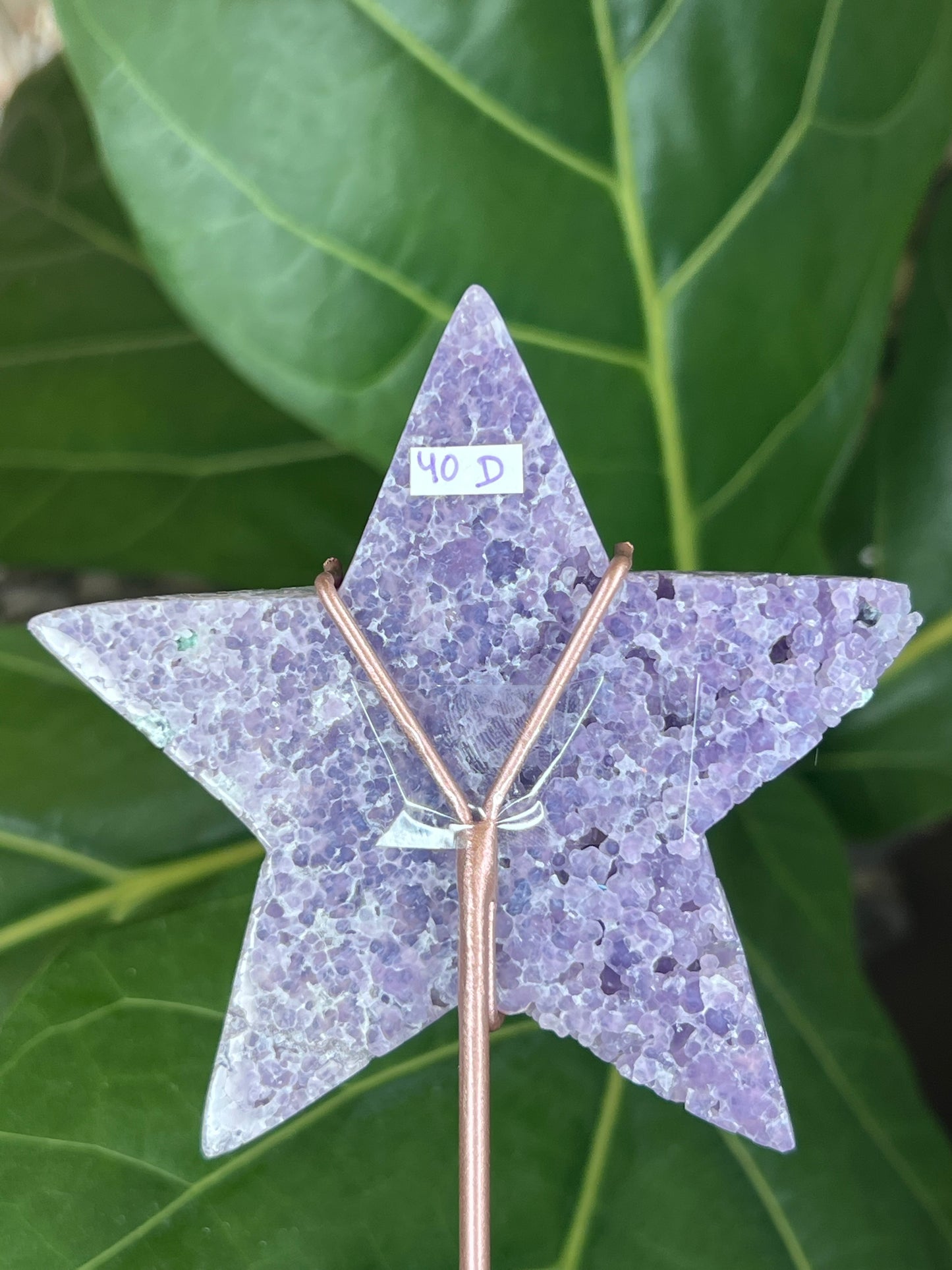 Grape Agate Star