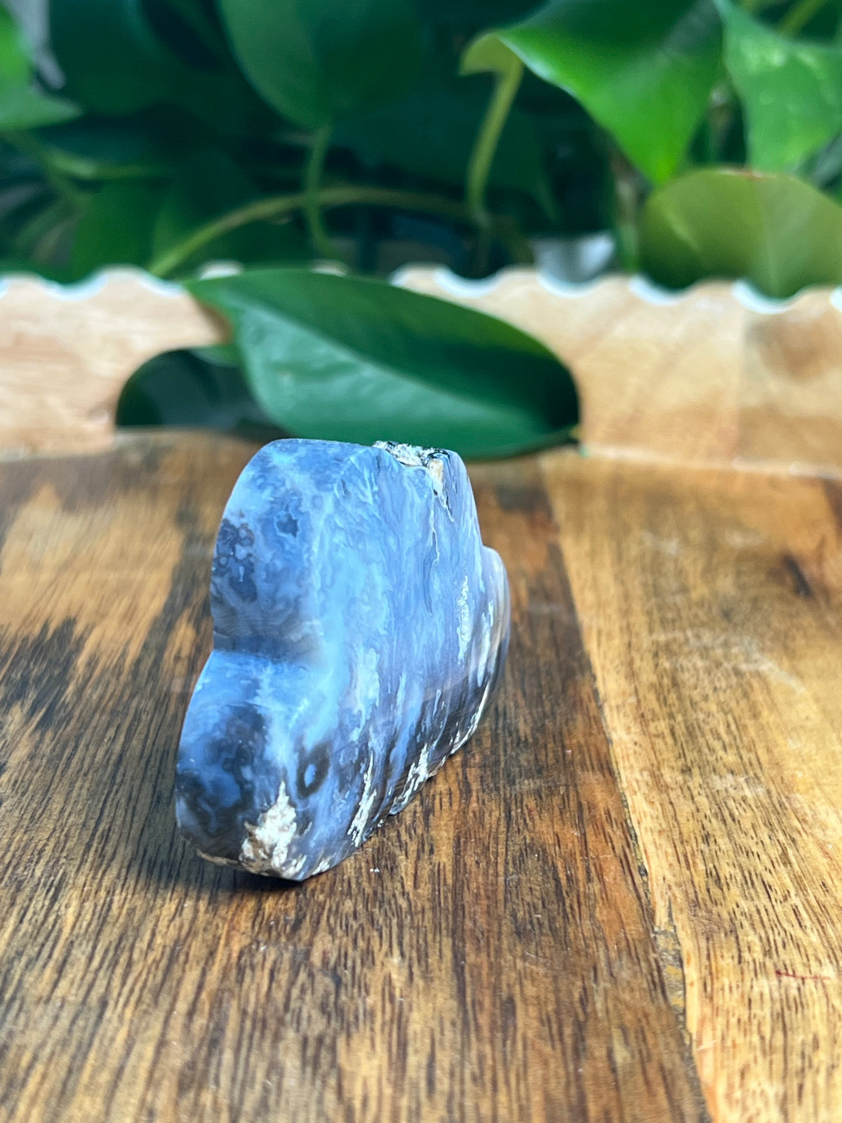 Blue Plume Agate Mini Cloud: TF