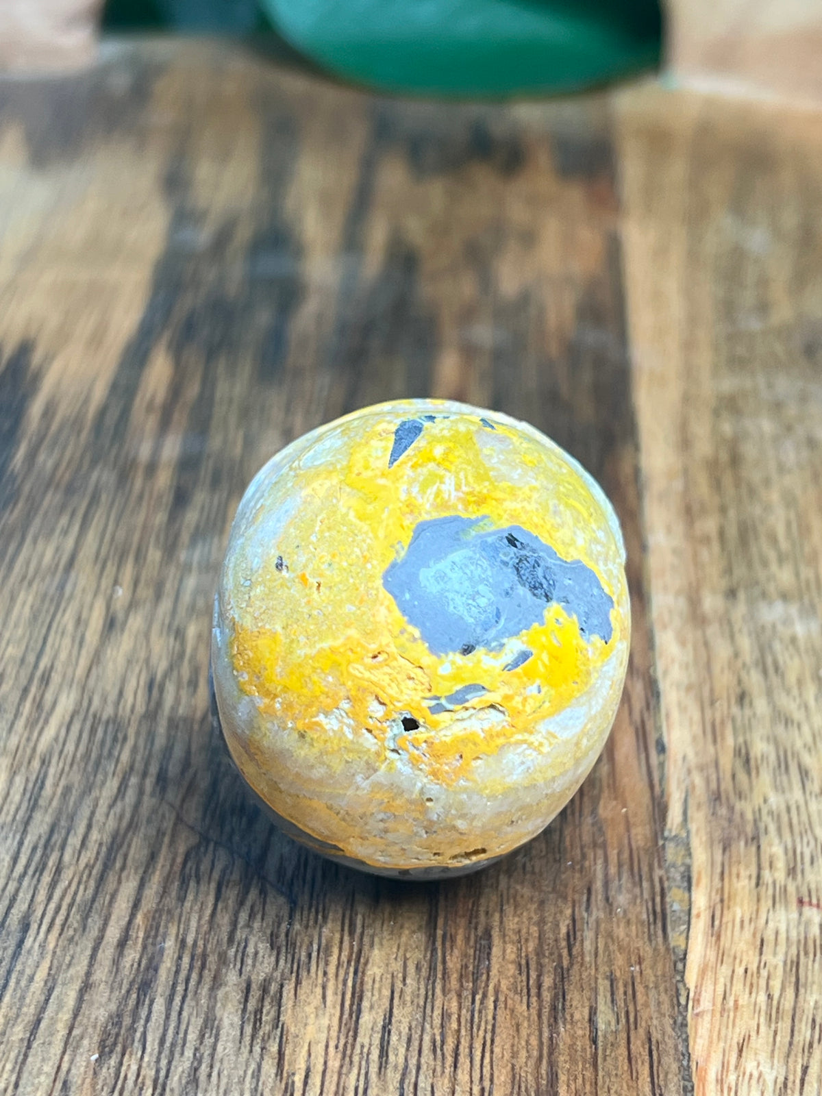 Bumblebee Jasper Mini Skull: G