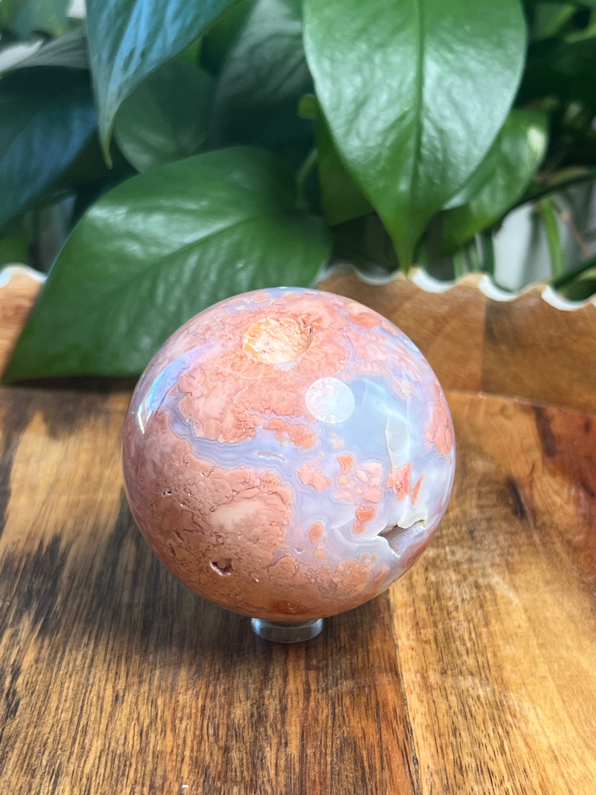 Brecciated Jasper Sphere: A