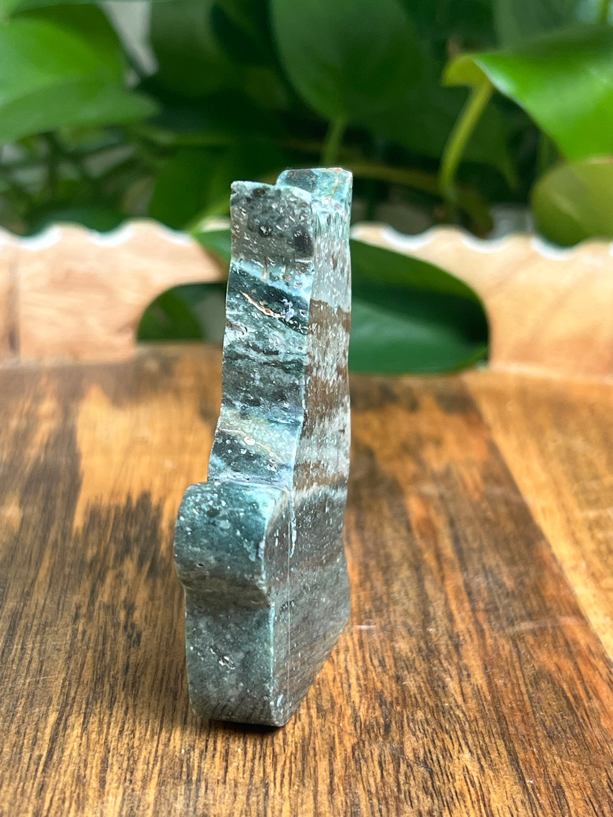 Blue Green Jasper Cat: HB