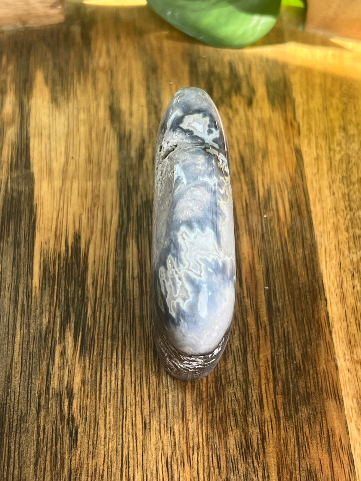 Blue Plume Agate Buffalo: BB