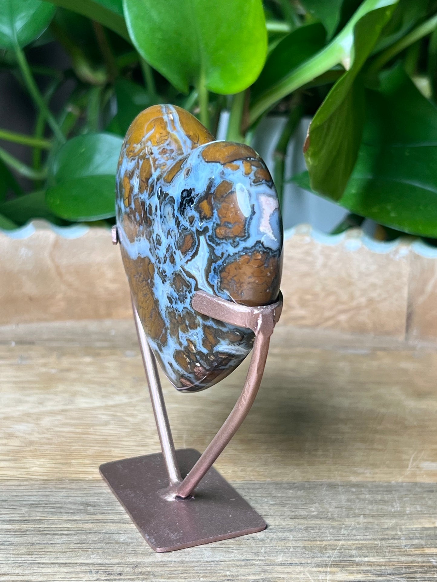 Brecciated Jasper Heart