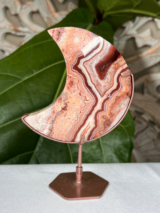 Crazy Lace Agate Moon