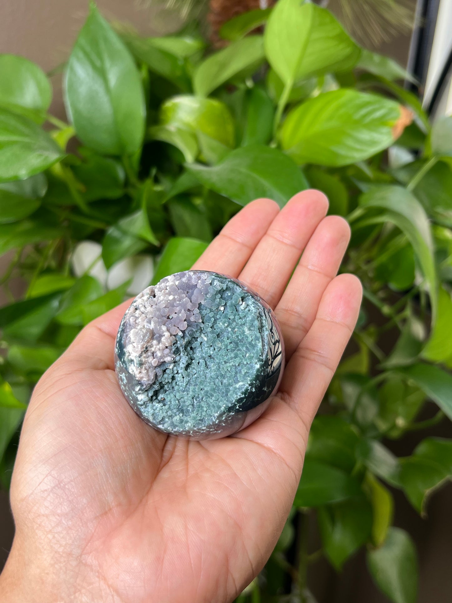 Grape Agate Sphere