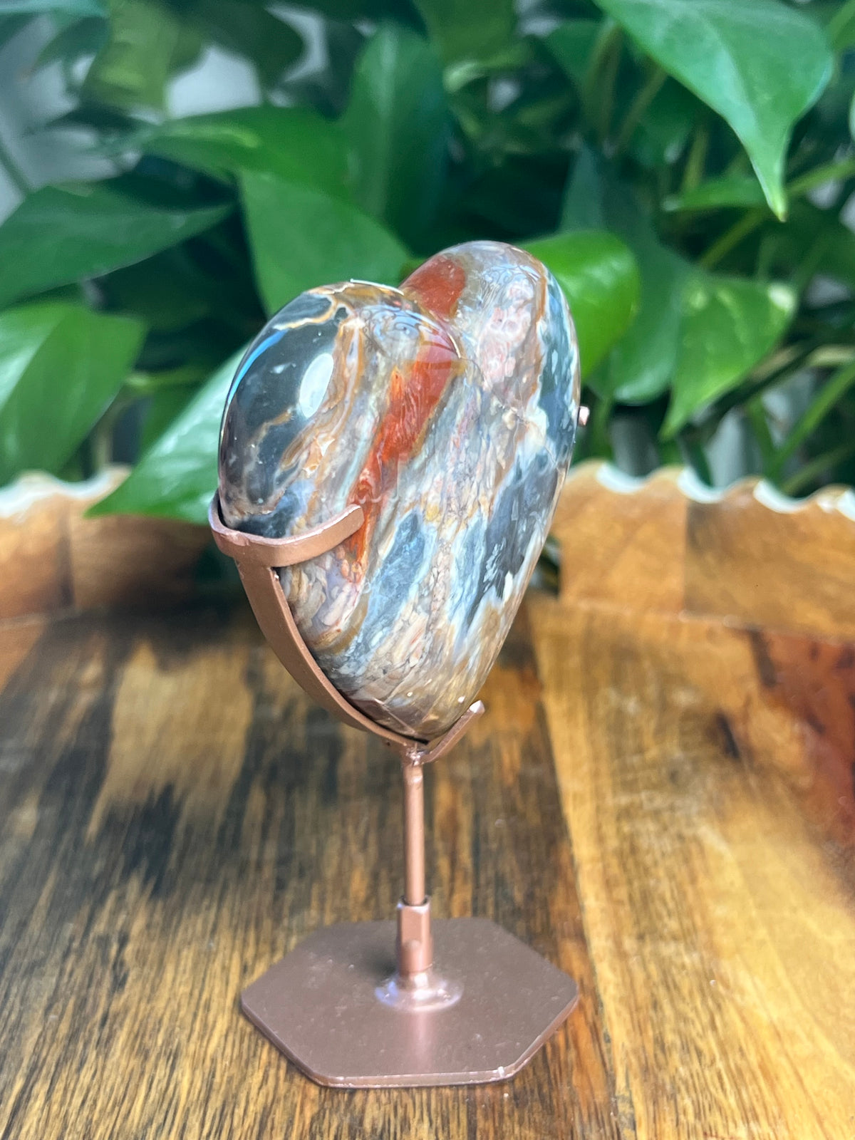 River Jasper Heart: NQ