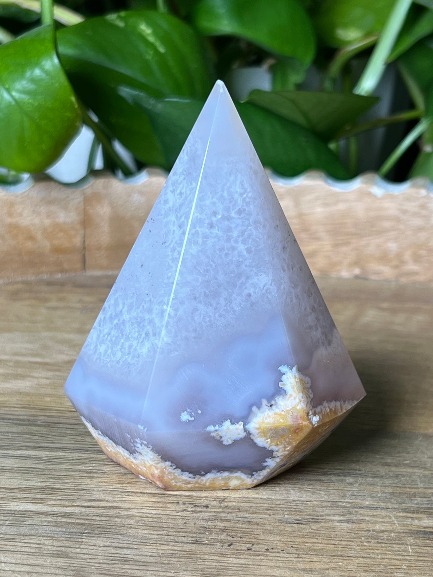 Brazilian Druzy Agate Diamond