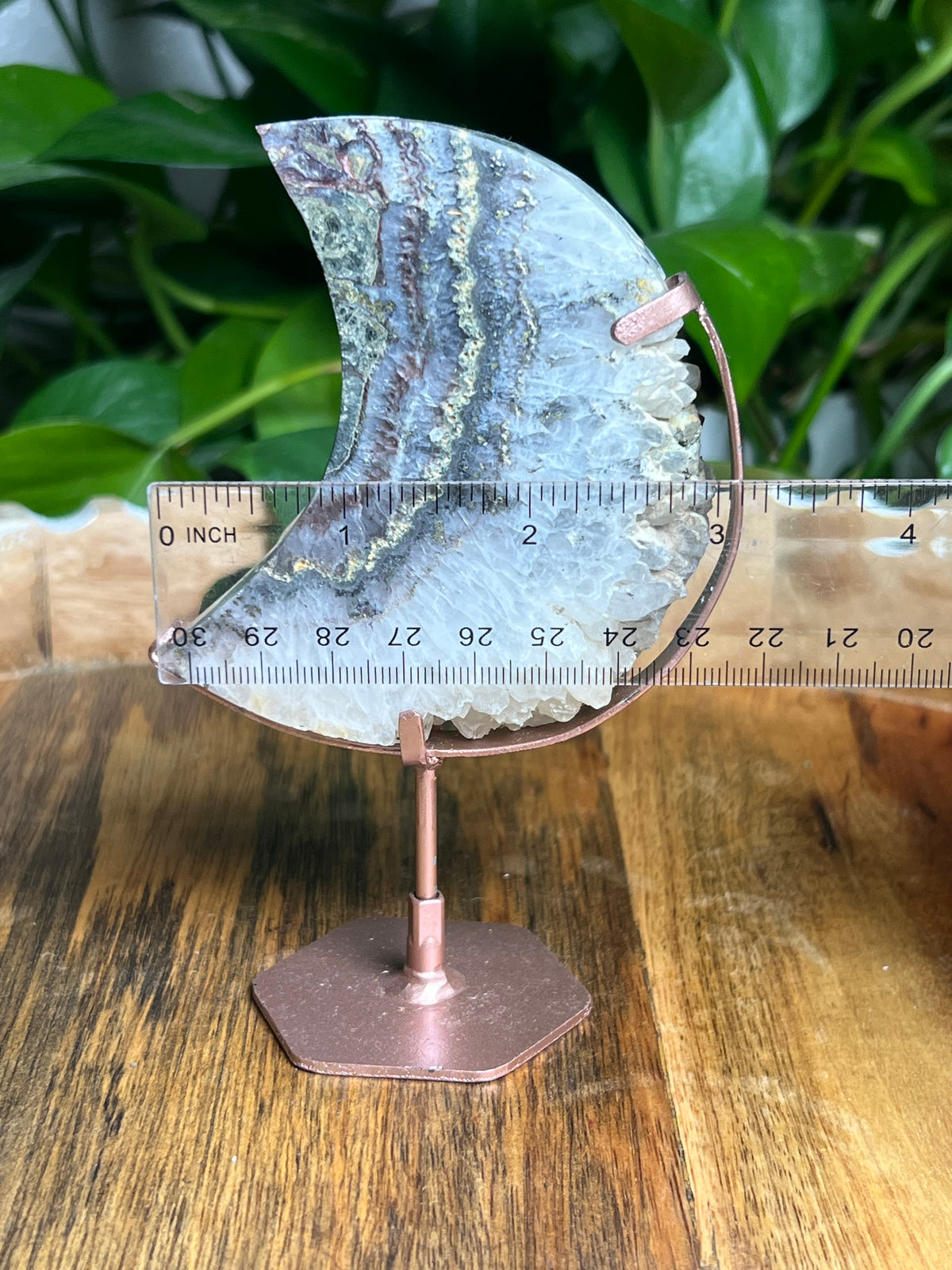 Amethyst Agate Moon: DK