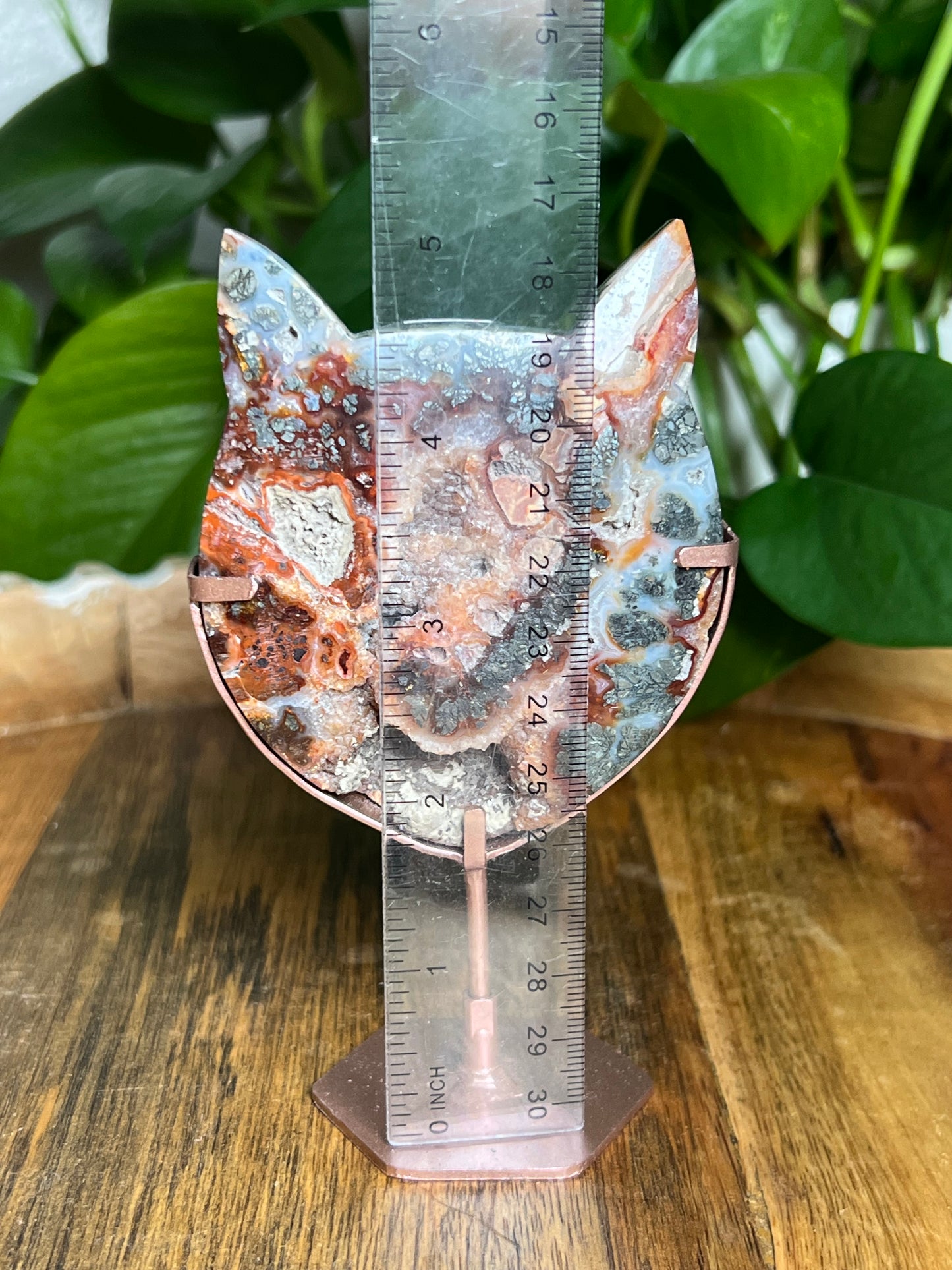 Marcasite Cat Head Ki