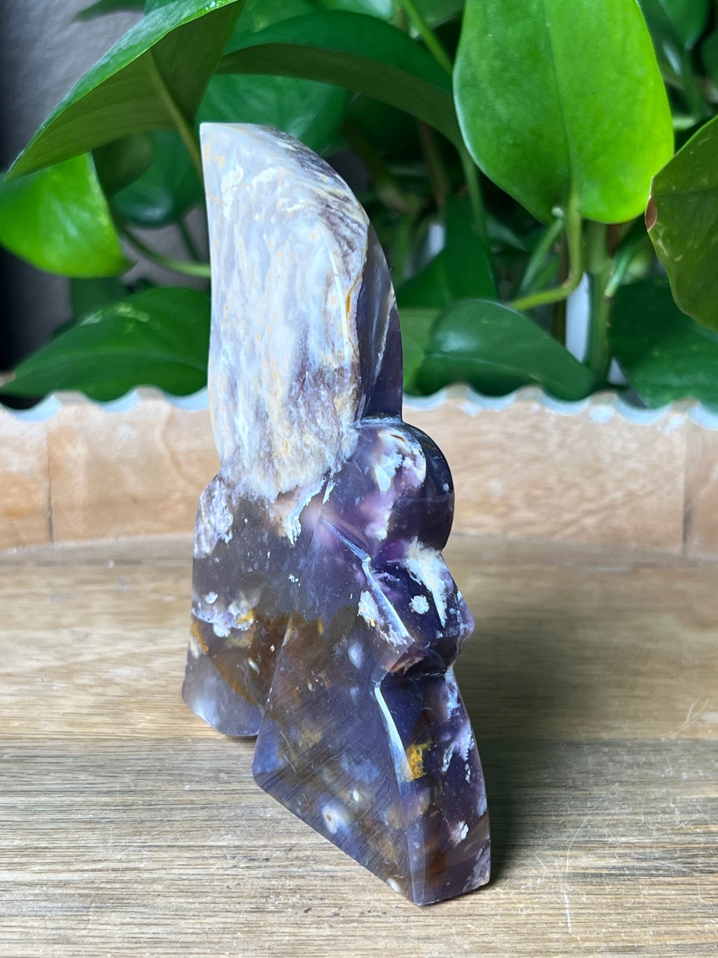 Purple Chalcedony Fairy