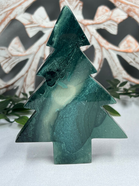 Blue Green Jasper Tree