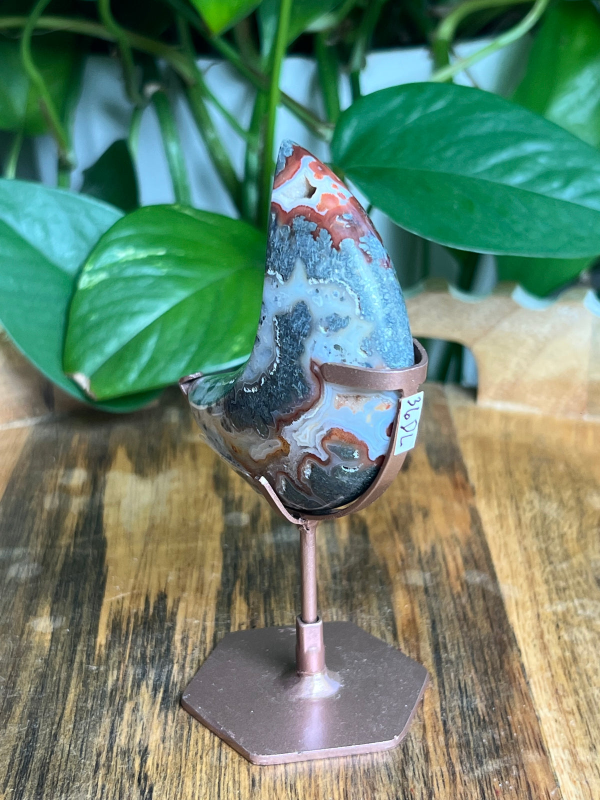 Marcasite Mini Puffy Moon: DL