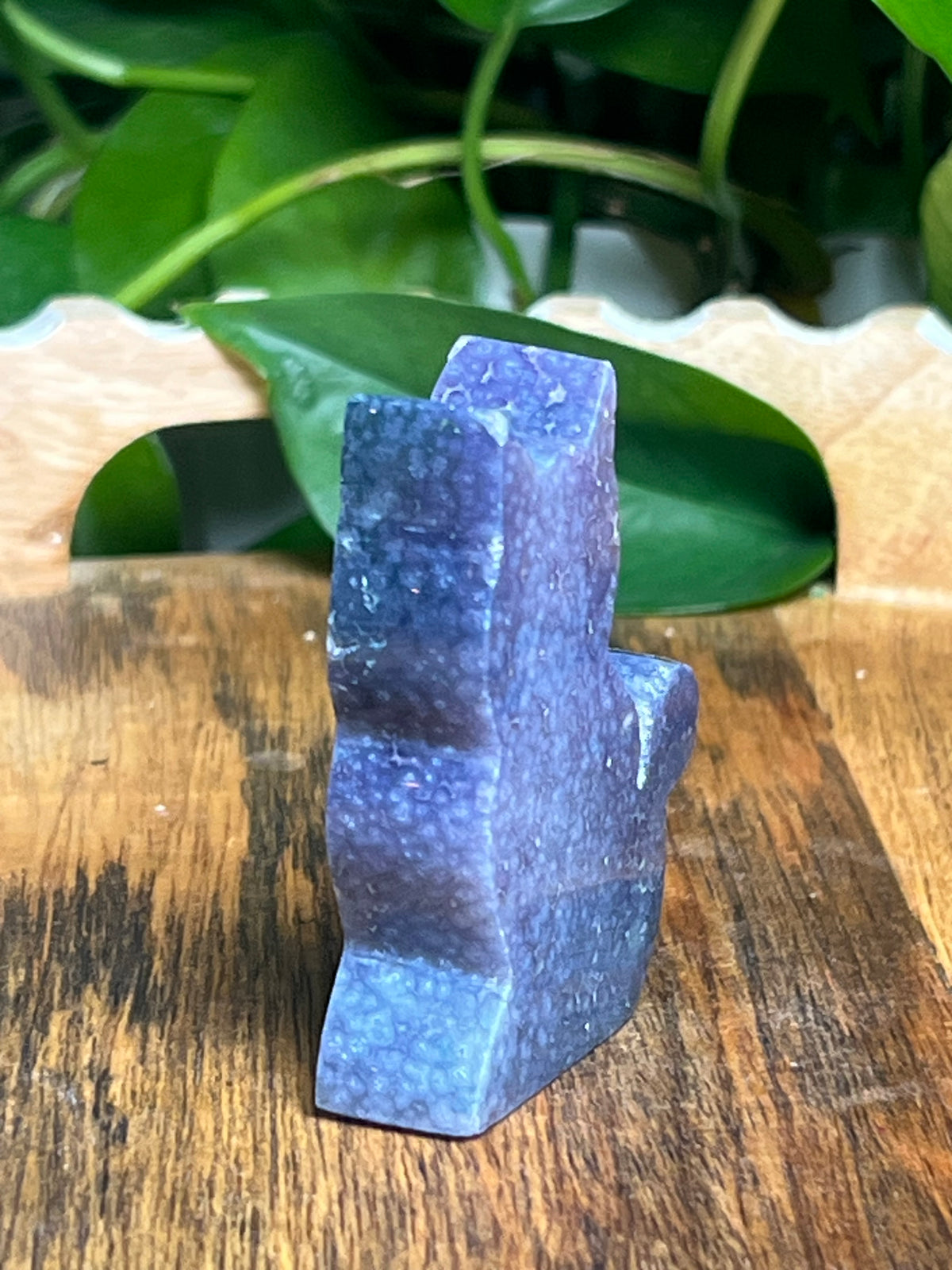 Grape Agate Mini Cat: BE