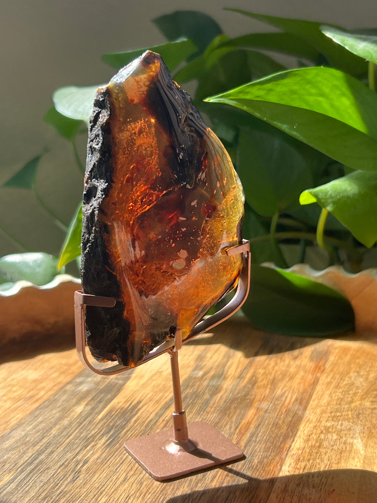 Blue Amber Slab: NF
