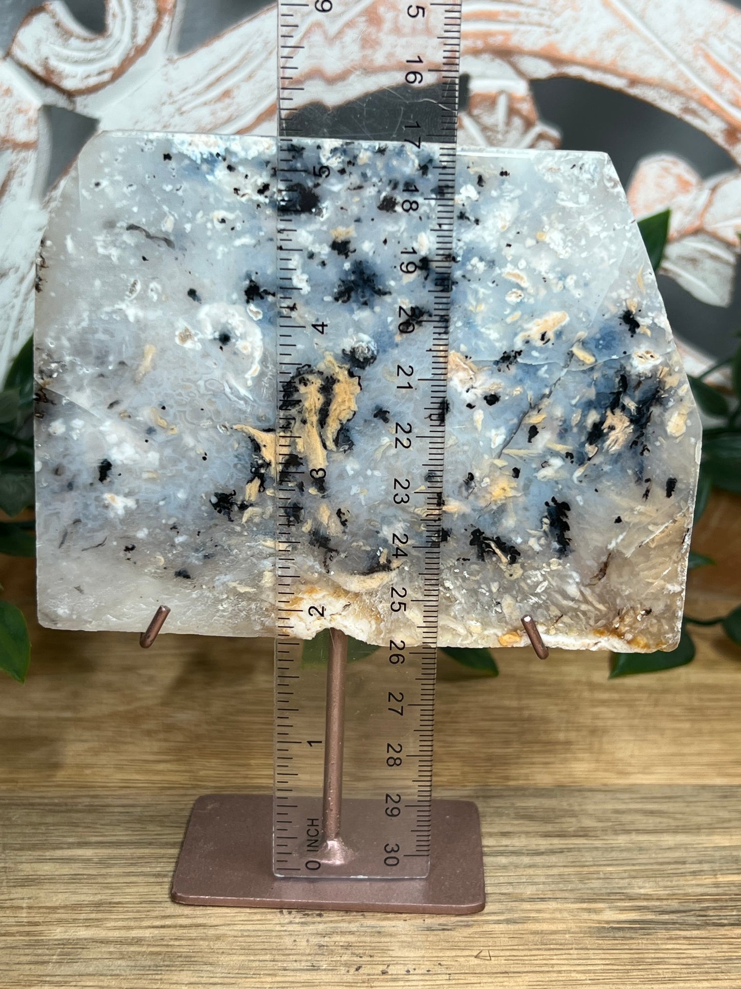 Dendritic Tiger Agate Slab