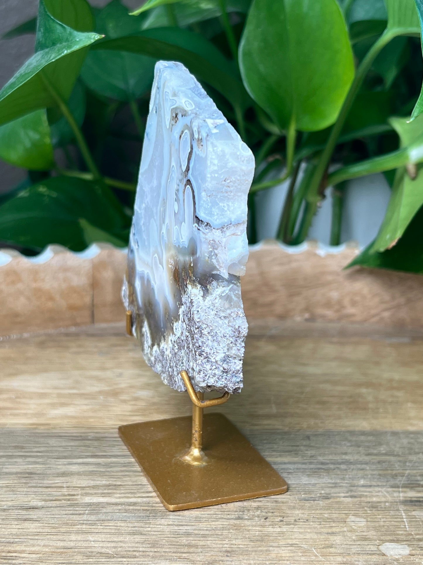 Scenic Moss Agate Slab