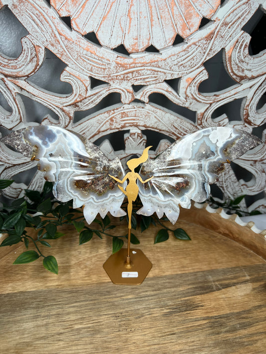 Scenic Moss Agate Wings