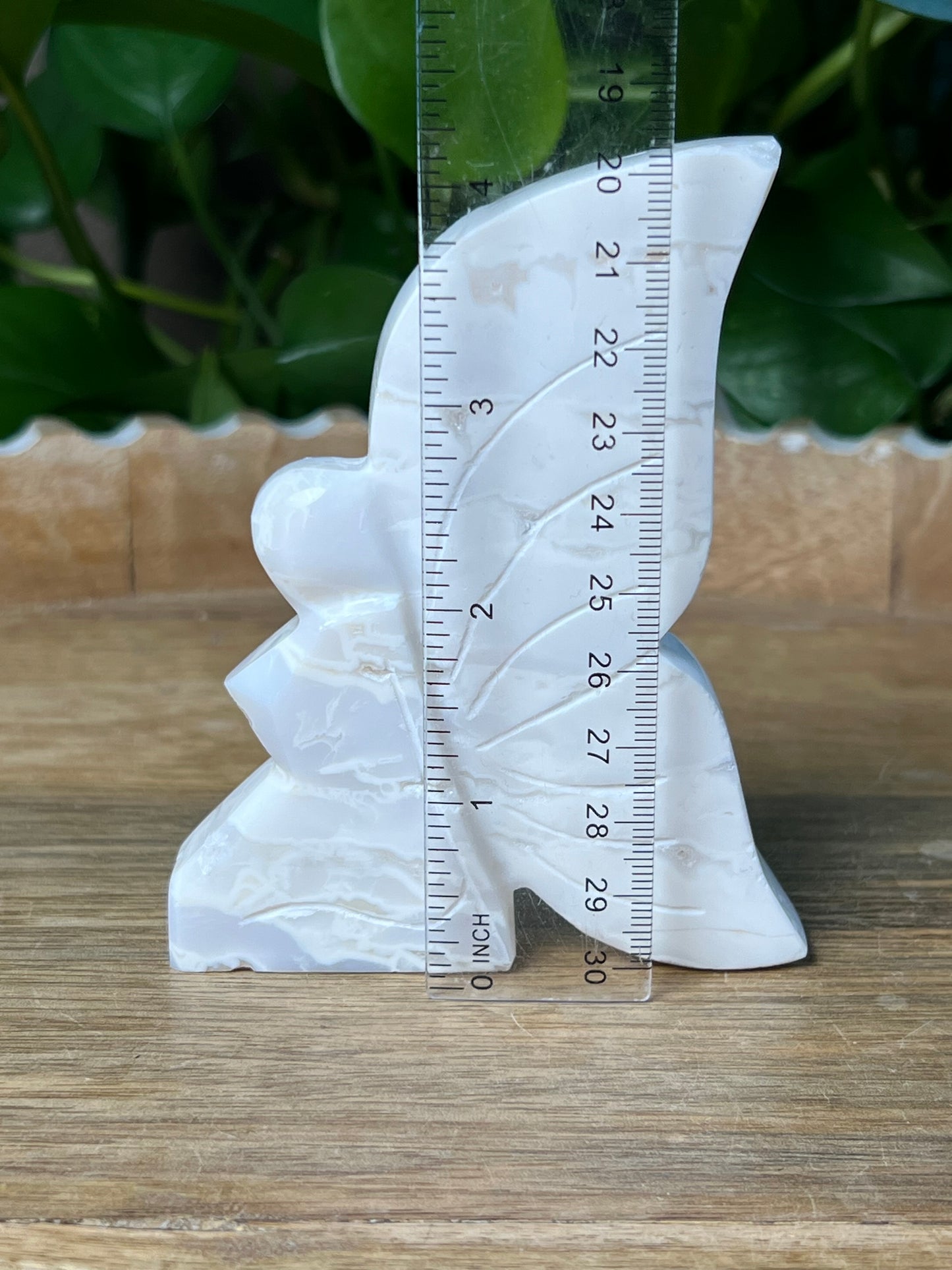 White Plume Agate Fairy
