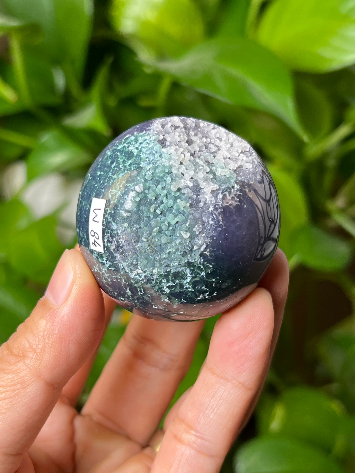 Grape Agate Sphere