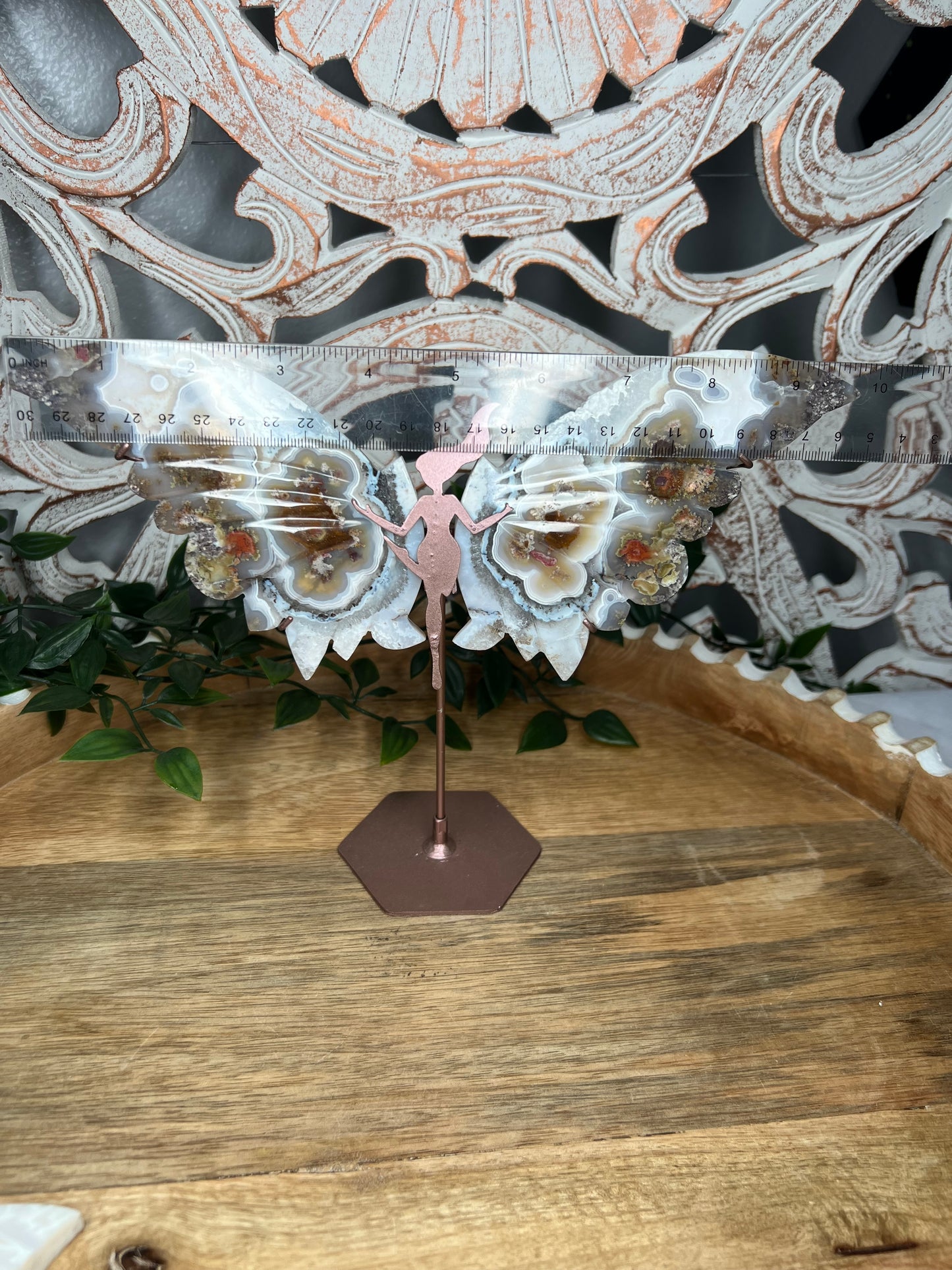 Scenic Moss Agate Wings