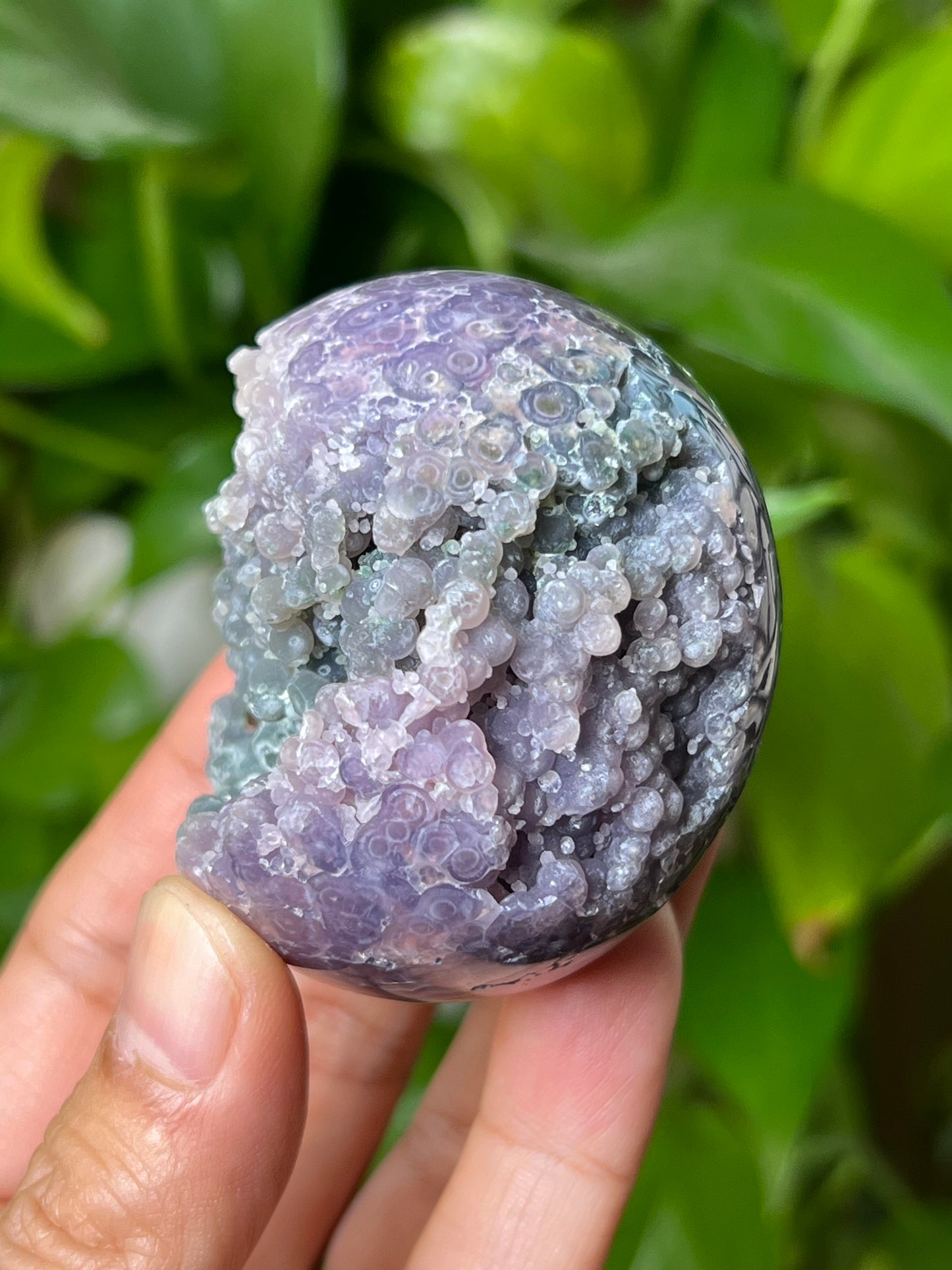 Grape Agate Sphere