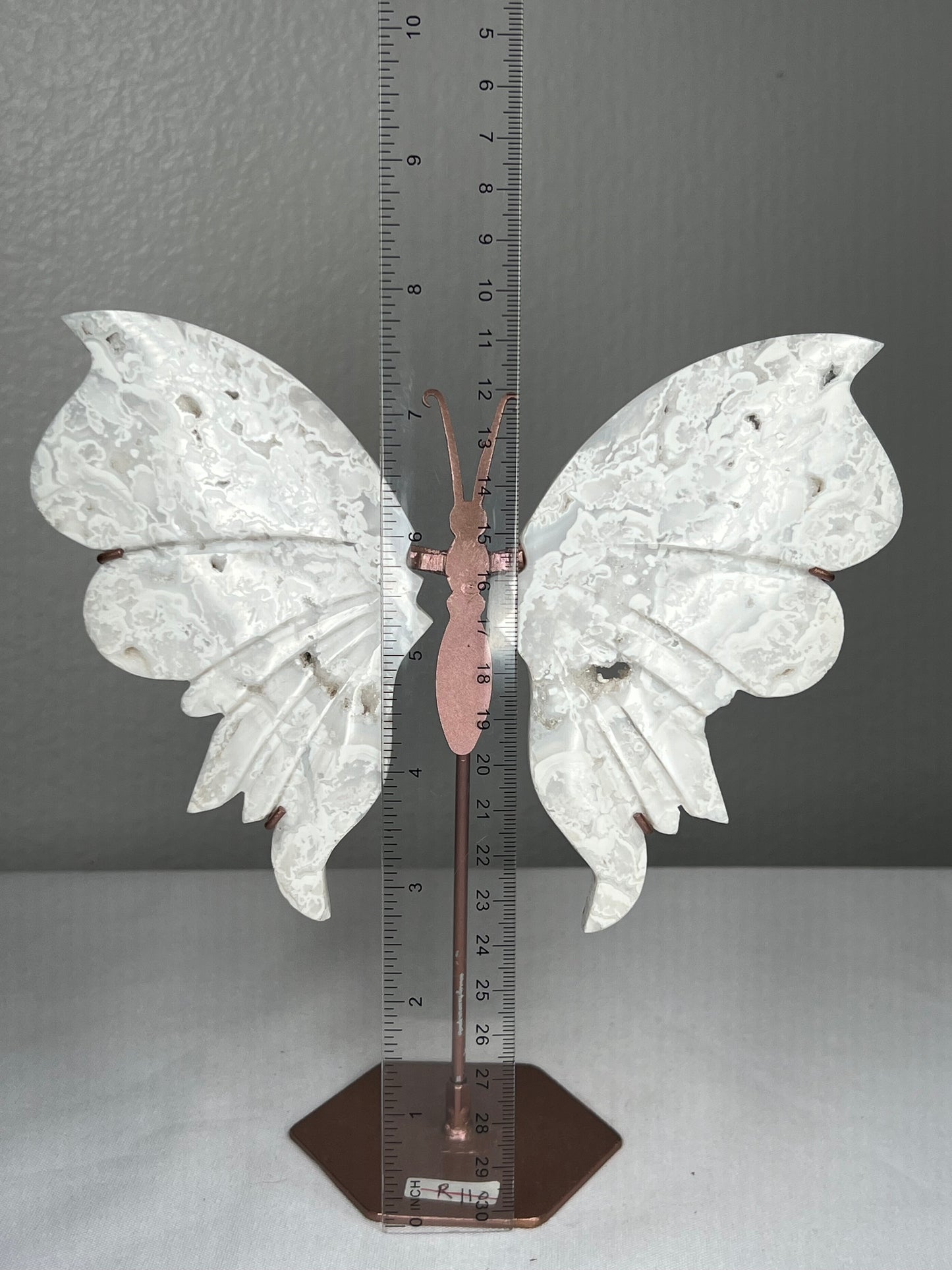 White Plume Agate Wings