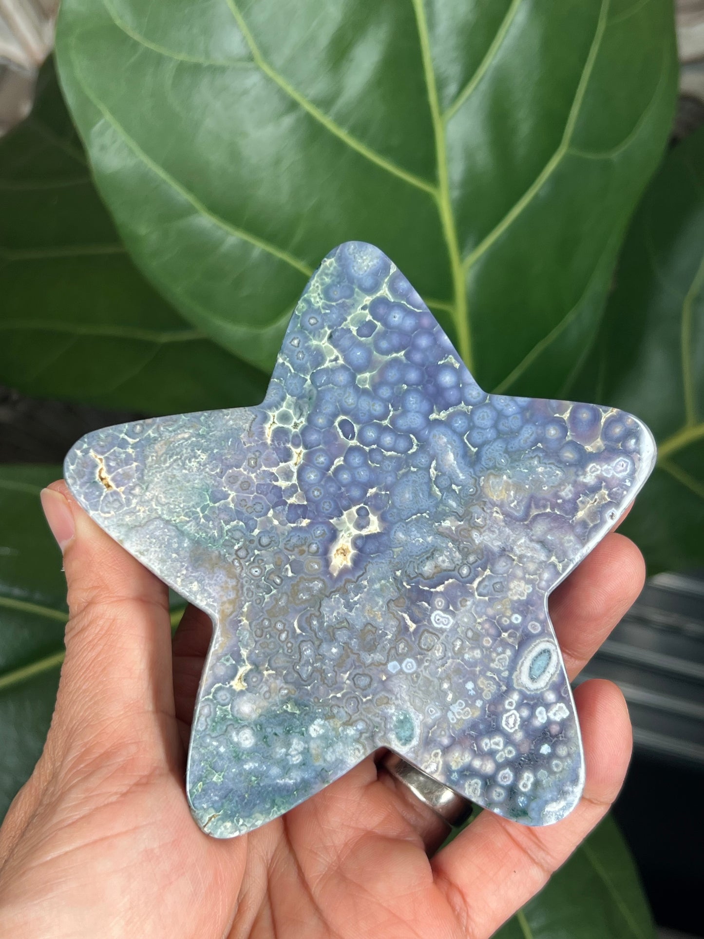 Grape Agate Star