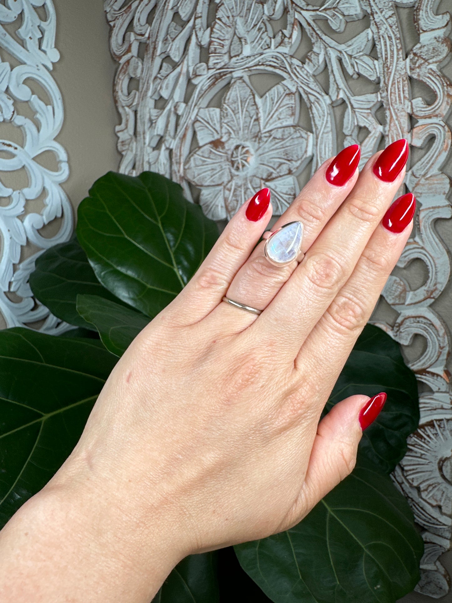 Premium Moonstone Designer Ring