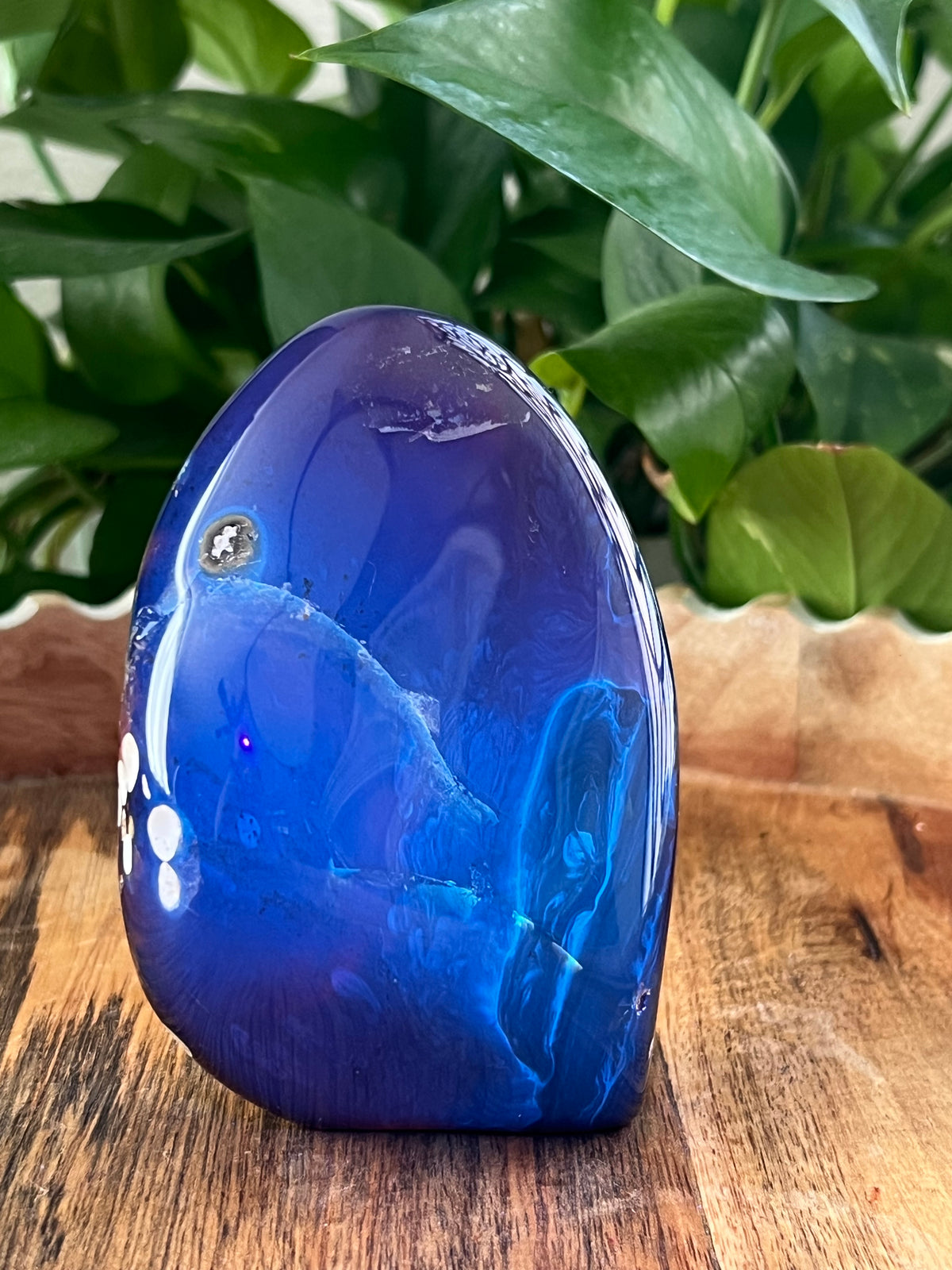 Blue Amber Freeform: F
