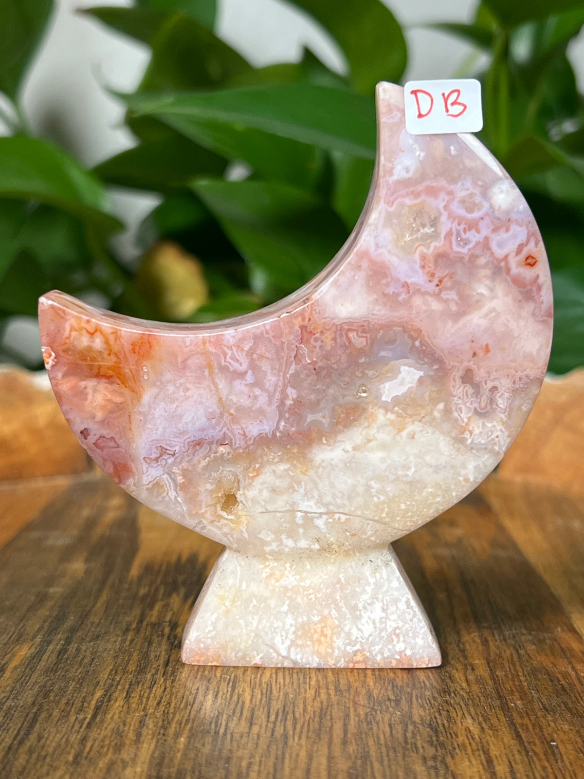 Carnelian Self Standing Moons