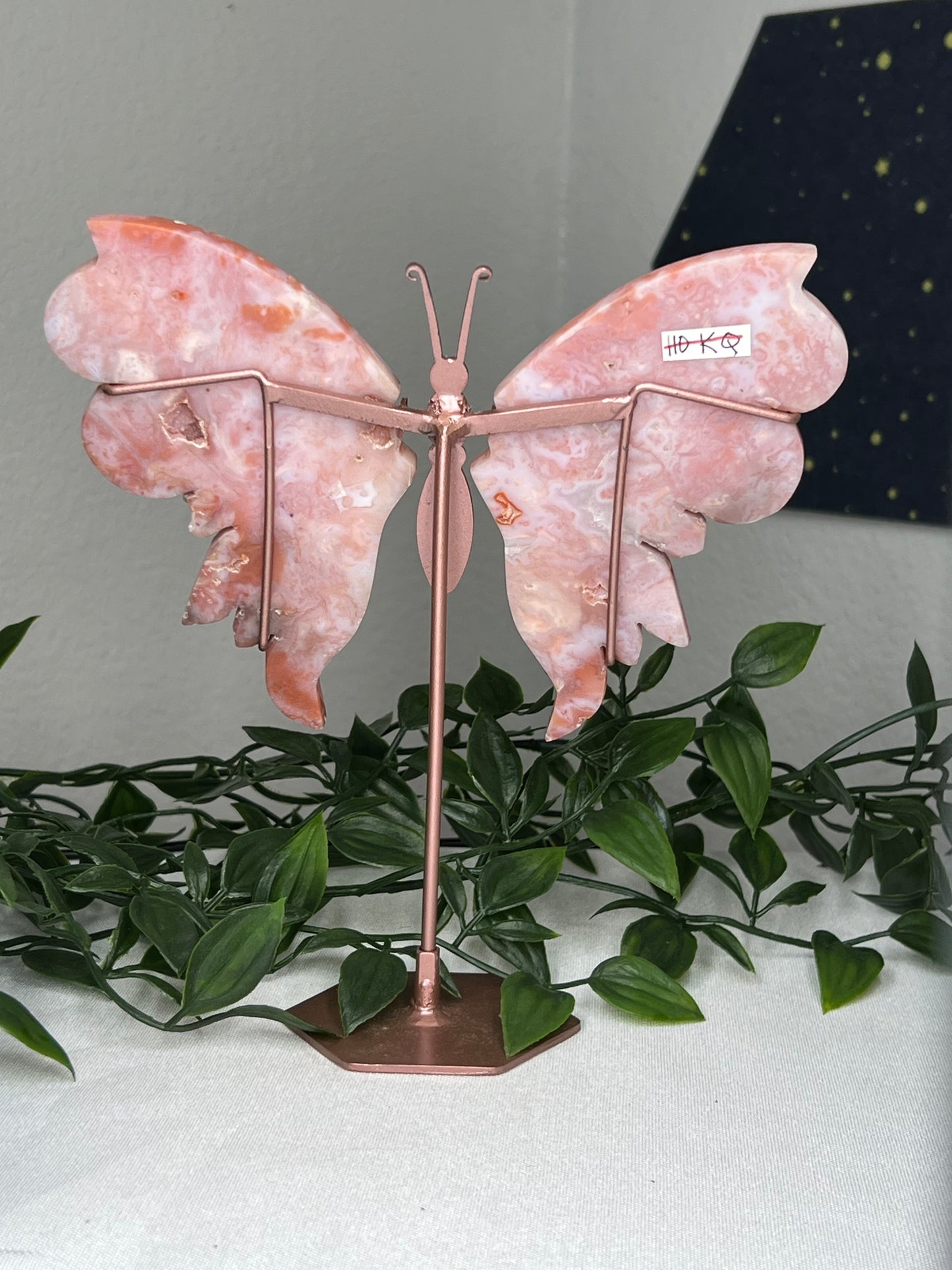 Pink Carnelian Wings
