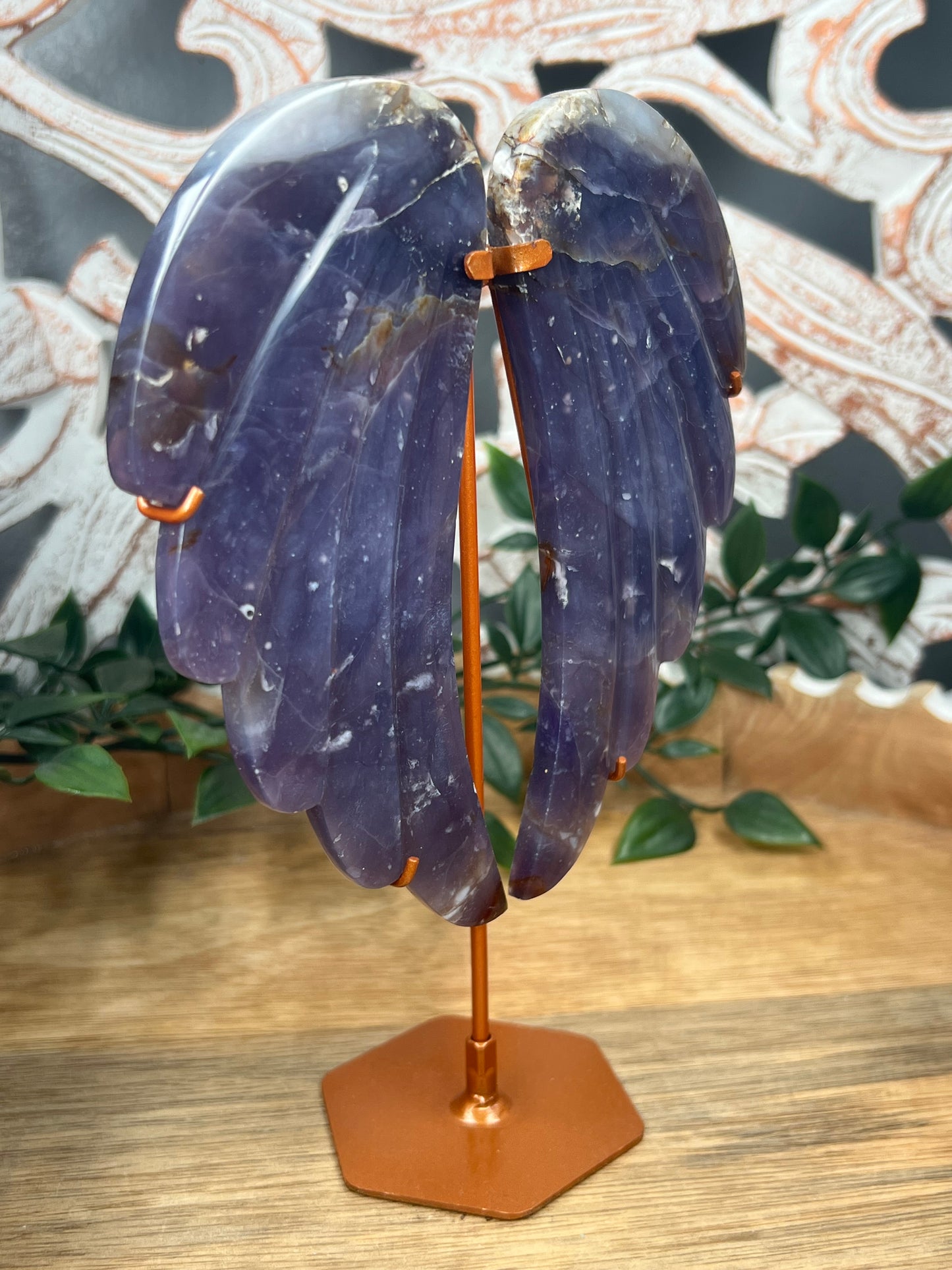 Purple Chalcedony Wings
